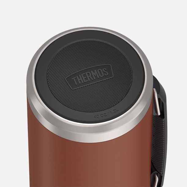 Термос Icon 1200, коричневый (Изображение 9)