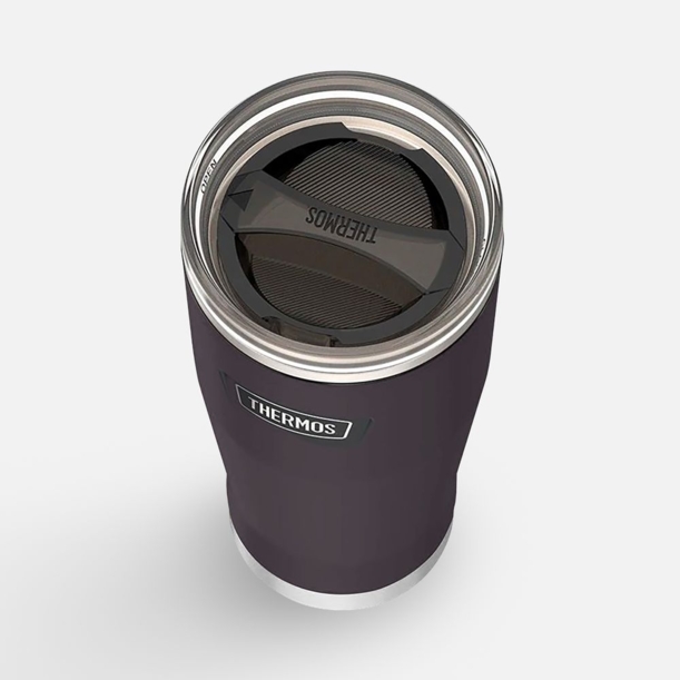 Термокружка Icon 710 с поворотной крышкой, черная (Изображение 4)