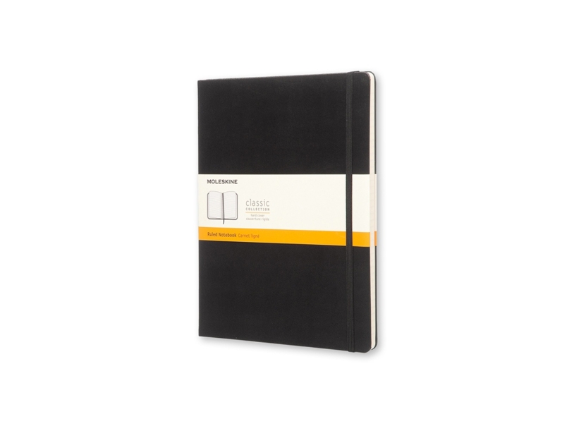 Записная книжка Moleskine Classic, XLarge (в линейку) (черный) (Изображение 1)
