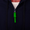 Пуллеры на молнию BILLY, ярко-зеленый, комплект, 10 шт., силикон (Изображение 1)