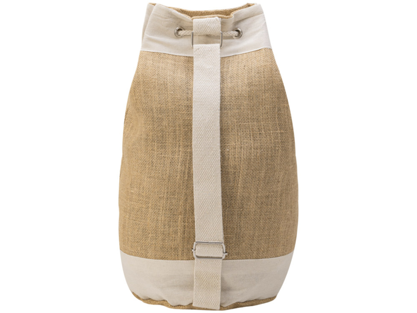 Рюкзак Jute из джута на одной лямке (натуральный) (Изображение 5)