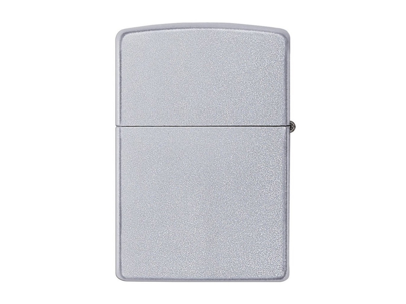 Зажигалка ZIPPO Classic с покрытием Satin Chrome™ (серебристый) (Изображение 2)