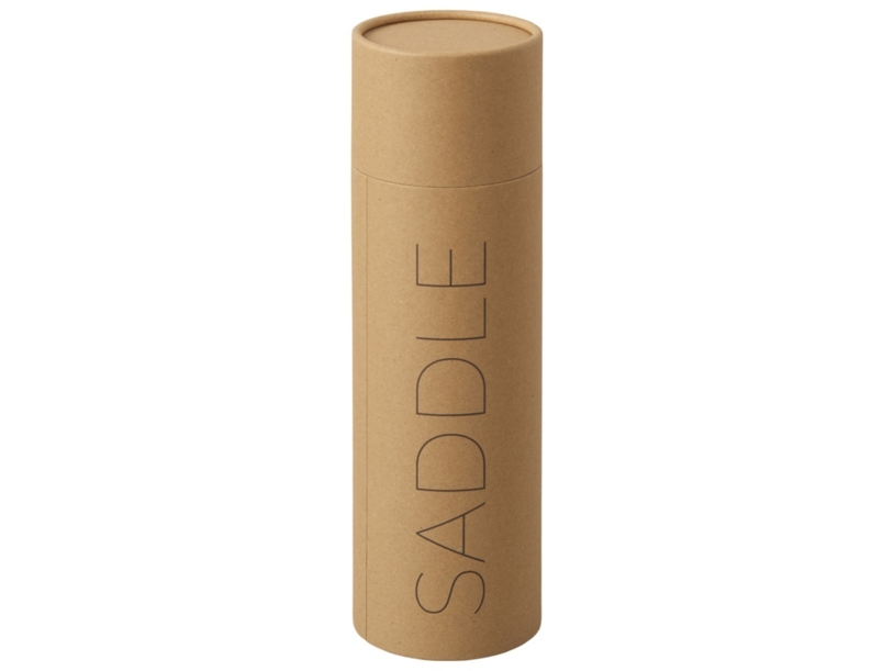 Вакуумная термобутылка с карабином «Saddle», 530 мл (черный) (Изображение 7)