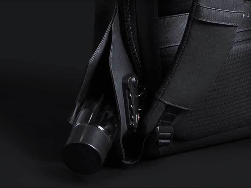 Водостойкий антикражный рюкзак Hipack для ноутбука 15.6" (Изображение 10)