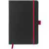 Блокнот A5 «ColorNote Black» (черный/красный) (Изображение 4)