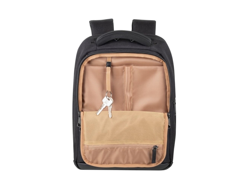 ECO рюкзак для MacBook Air 15 и ноутбука 14" из переработанного пластика (черный) (Изображение 19)