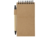 Блокнот «Flipper» со стикерами и шариковой ручкой (натуральный) (Изображение 3)