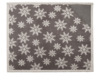 Плед Snowflake новогодний с капюшоном (серый) (Изображение 4)