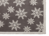 Плед Snowflake новогодний с капюшоном (серый) (Изображение 6)