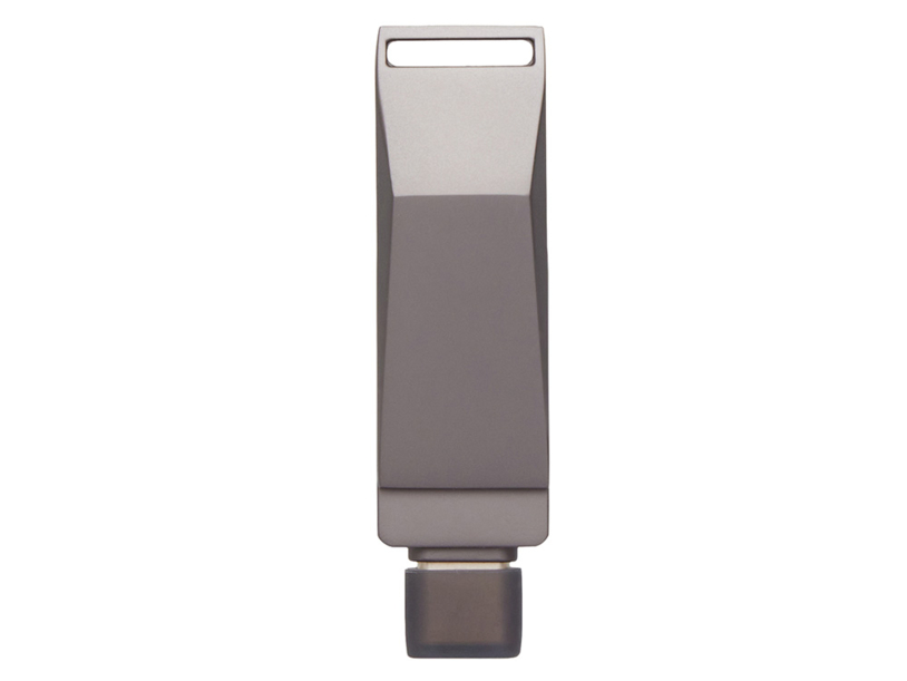 Флешка 64 ГБ USB Type-C и USB 3.0 «Тесла» (темно-серый) (Изображение 5)
