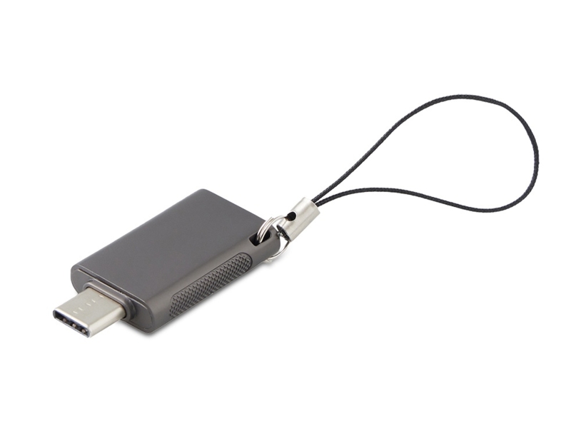 Флешка 64 ГБ USB Type-C 3.0 «Индата» (темно-серый) (Изображение 1)