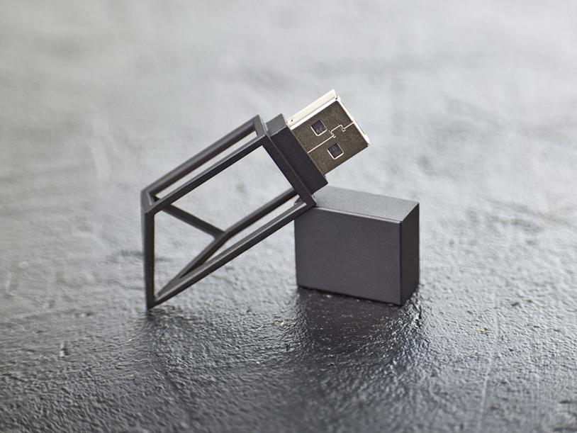 Флешка 32 ГБ USB 3.0 «Дельта» (черный) (Изображение 5)