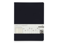 Скетчбук «Sketch &amp; Art» 100 г/м2, soft-touch (черный)