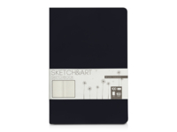 Скетчбук «Sketch &amp; Art» 100 г/м2, soft-touch (черный)