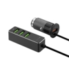 АЗУ 1 USB + 3 USB для пассажиров, QC 3.0, 7Аa (графит) (Изображение 2)