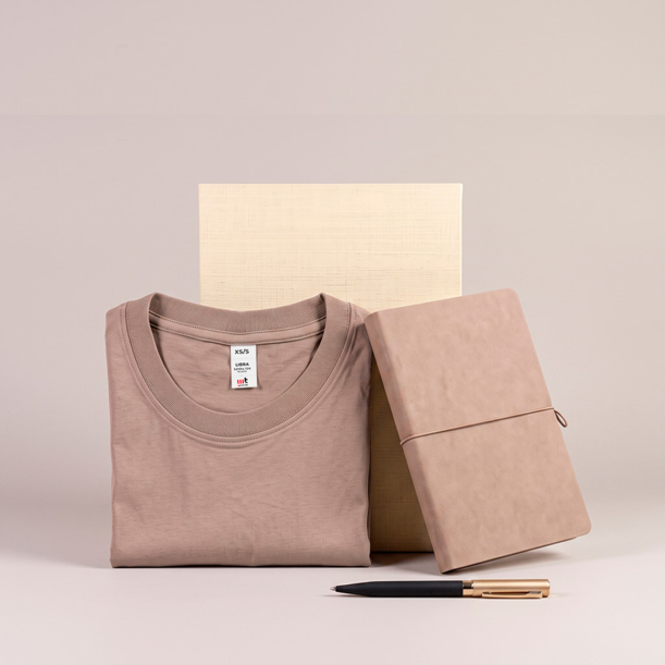 Набор подарочный Welcome Box: футболка LIBRA размер M/L, ежедневник, ручка в коробке (Изображение 2)