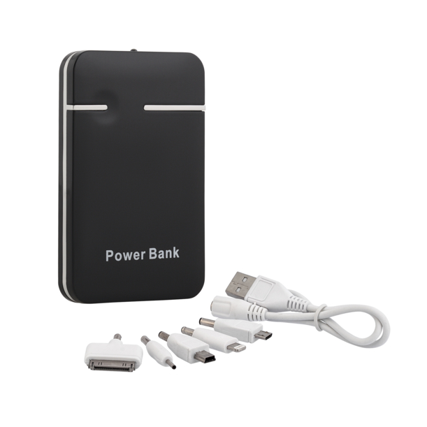 Зарядное устройство "Кругосветка" 5000 mAh, черный# (черный) (Изображение 1)