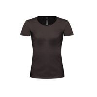 Футболка женская Exact 190 Top/women, черная/black, размер M (черный)