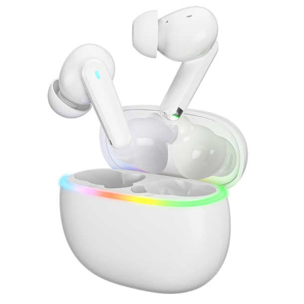 Наушники беспроводные Bluetooth Praise, белые (Белый) (Изображение 3)