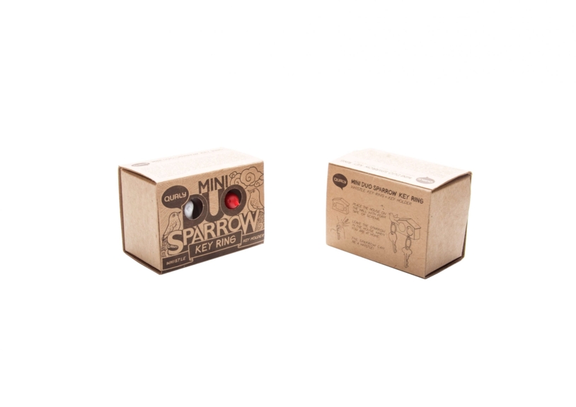Брелок Mini Duo Sparrow (Белый) (Изображение 2)