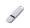 Флеш накопитель USB 2.0 Memo 16GB, пластик Софт Тач, белый/белый (Изображение 1)
