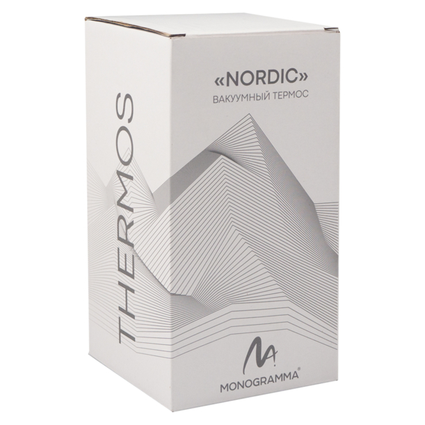 Термос для еды Nordic, 620 мл, металл/пластик, черный (Изображение 5)