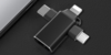 Переходник (адаптер) OTG 4 в 1 (micro USB, Lightning, Type C, USB A, speed up to 5 gigabit (Изображение 2)