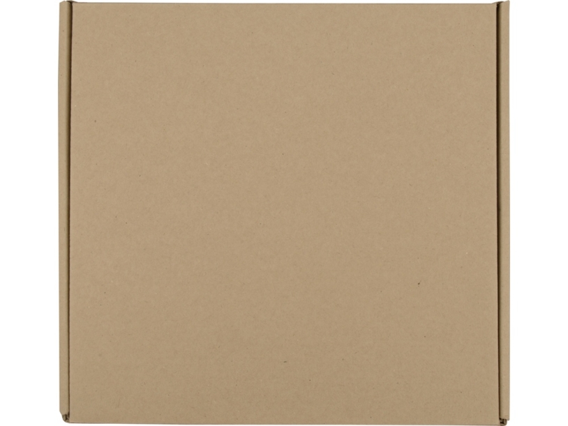 Коробка самосборная "Zand Node", L, 257*246*100 мм, с ложементом под ежедневник и кружку, крафт (Изображение 5)