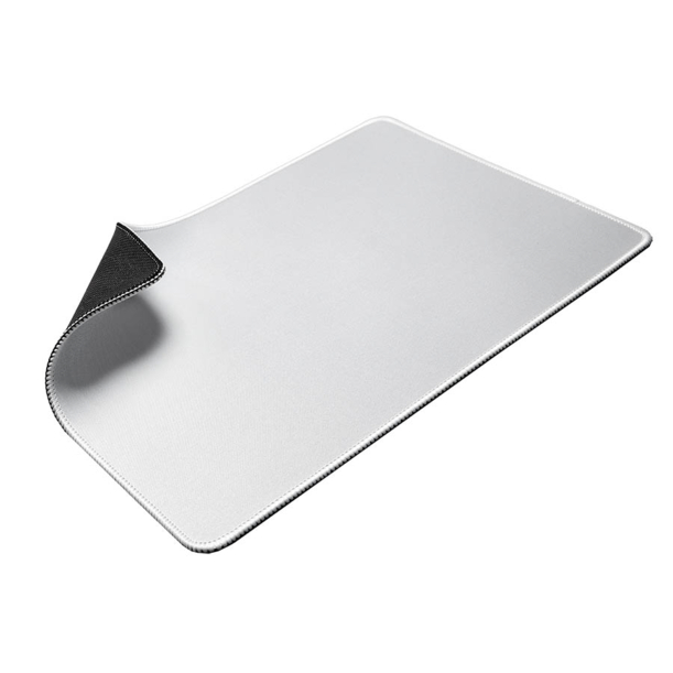Коврик для мыши GLIDE M, 35*25*0,3см, прошитый край, белый (Изображение 1)