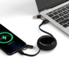 Складной кабель с переходниками pocketCoil, черный (Изображение 1)