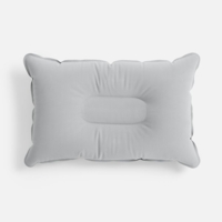 Надувная подушка Pillowish, серая