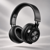 Беспроводные накладные наушники Stereo Style, BT 5.3, 400мАч (черный)