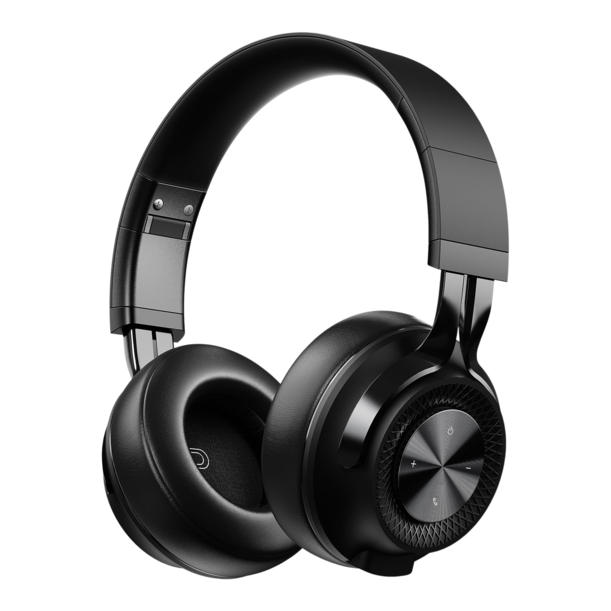 Беспроводные накладные наушники Stereo Style, BT 5.3, 400мАч (черный) (Изображение 2)