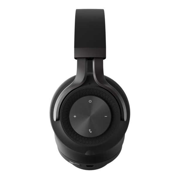 Беспроводные накладные наушники Stereo Style ANC , BT 5.0, ANC, 500мАч (черный) (Изображение 4)