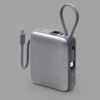 Внешний АКБ NRG Turbo Cable 10000 mAh, 22,5Вт 10000 mAh (графит) (Изображение 1)