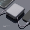Внешний АКБ NRG Turbo Cable 10000 mAh, 22,5Вт 10000 mAh (графит) (Изображение 8)