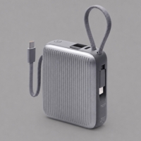 Внешний АКБ NRG Turbo Cable 10000 mAh, 22,5Вт 10000 mAh (графит)