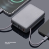 Внешний АКБ NRG Turbo Cable 20000 mAh, 22,5Вт 20000 mAh (графит) (Изображение 8)