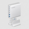 Зарядная станция 4xUSB Type-C, 2xUSB, PD, QC, 160Вт (белый) (Изображение 1)