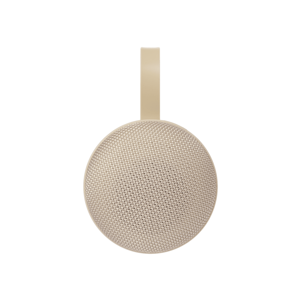 Беспроводная колонка Сэнд (Sand) 900 mAh, бежевая (Изображение 1)