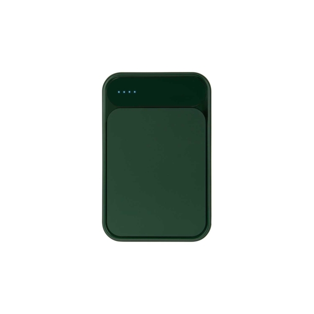 Внешний аккумулятор с подсветкой Старлайт PB (Starlight PB) 5000 mAh, зеленый (Изображение 2)