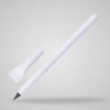 Вечный карандаш из переработанной бумаги «Recycled pencil» (белый) (Изображение 1)