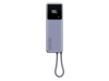 Внешний аккумулятор со встроенным кабелем Xiaomi 165W Power Bank, 10000 мАч (серый) (Изображение 1)
