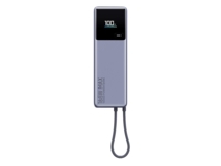 Внешний аккумулятор со встроенным кабелем Xiaomi 165W Power Bank, 10000 мАч (серый)