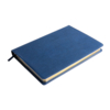Ежедневник недатированный портфолио Mark, А5, темно-синий, кремовый блок, золотой срез (Изображение 1)