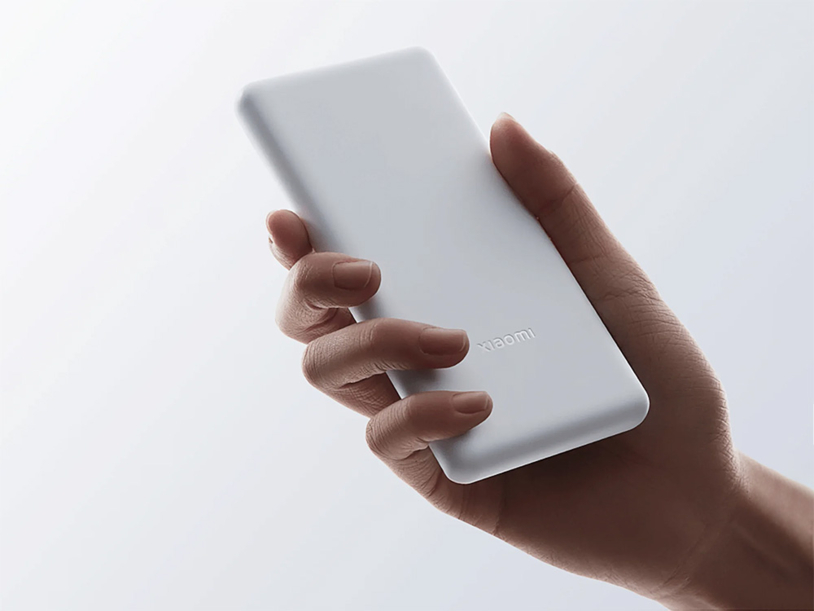 Внешний аккумулятор Xiaomi Power Bank  22.5W Lite, 10000 мАч (светло-серый) (Изображение 1)