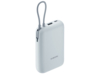Внешний аккумулятор со встроенным кабелем Mi Power Bank (Integrated Cable), 10000 мАч (голубой лед) (Изображение 2)