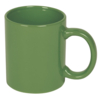 Кружка BASIC, 320мл, зеленый, тонкая керамика (Изображение 1)