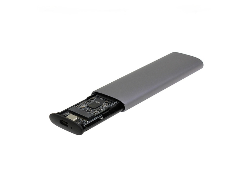 Внешний портативный SSD диск 2,5" TypeC на 128 Гб 128ГБ (серебристый) (Изображение 3)