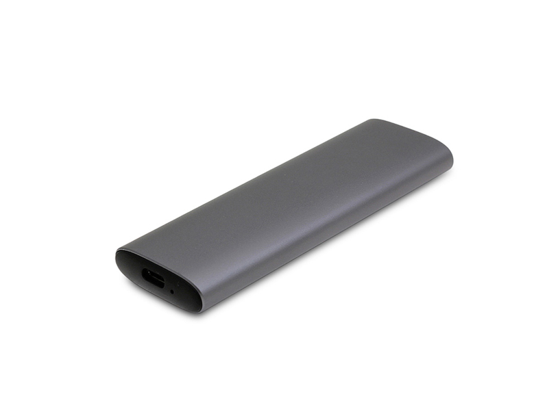 Внешний портативный SSD диск 2,5" TypeC на 1 Тб 1ТБ (серебристый) (Изображение 1)